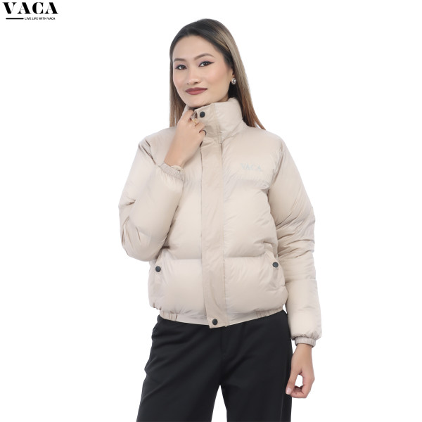 VACA Lightweight Silicone Puffer Jacket For Women